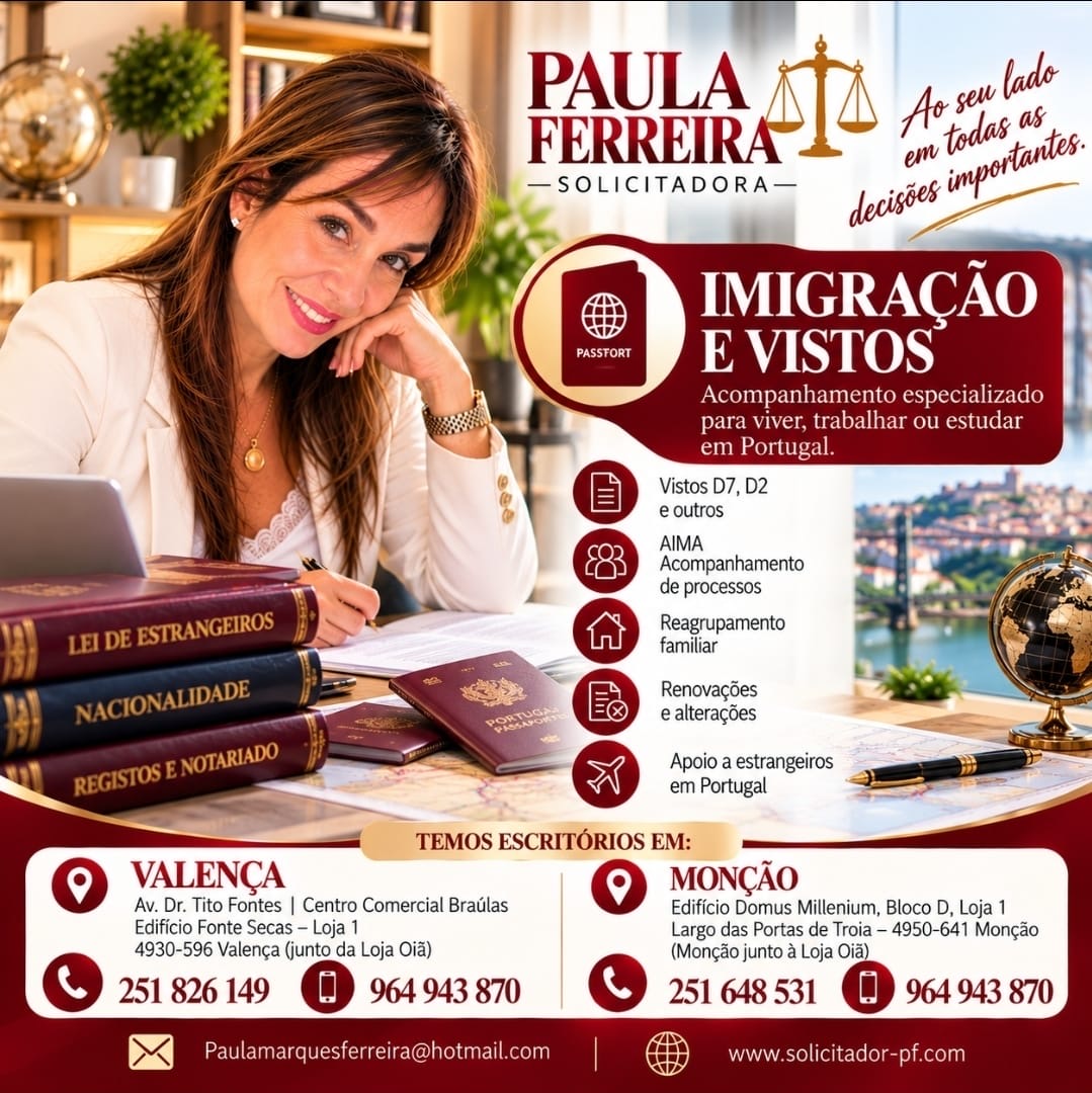 Ajudam com vistos e imigração?