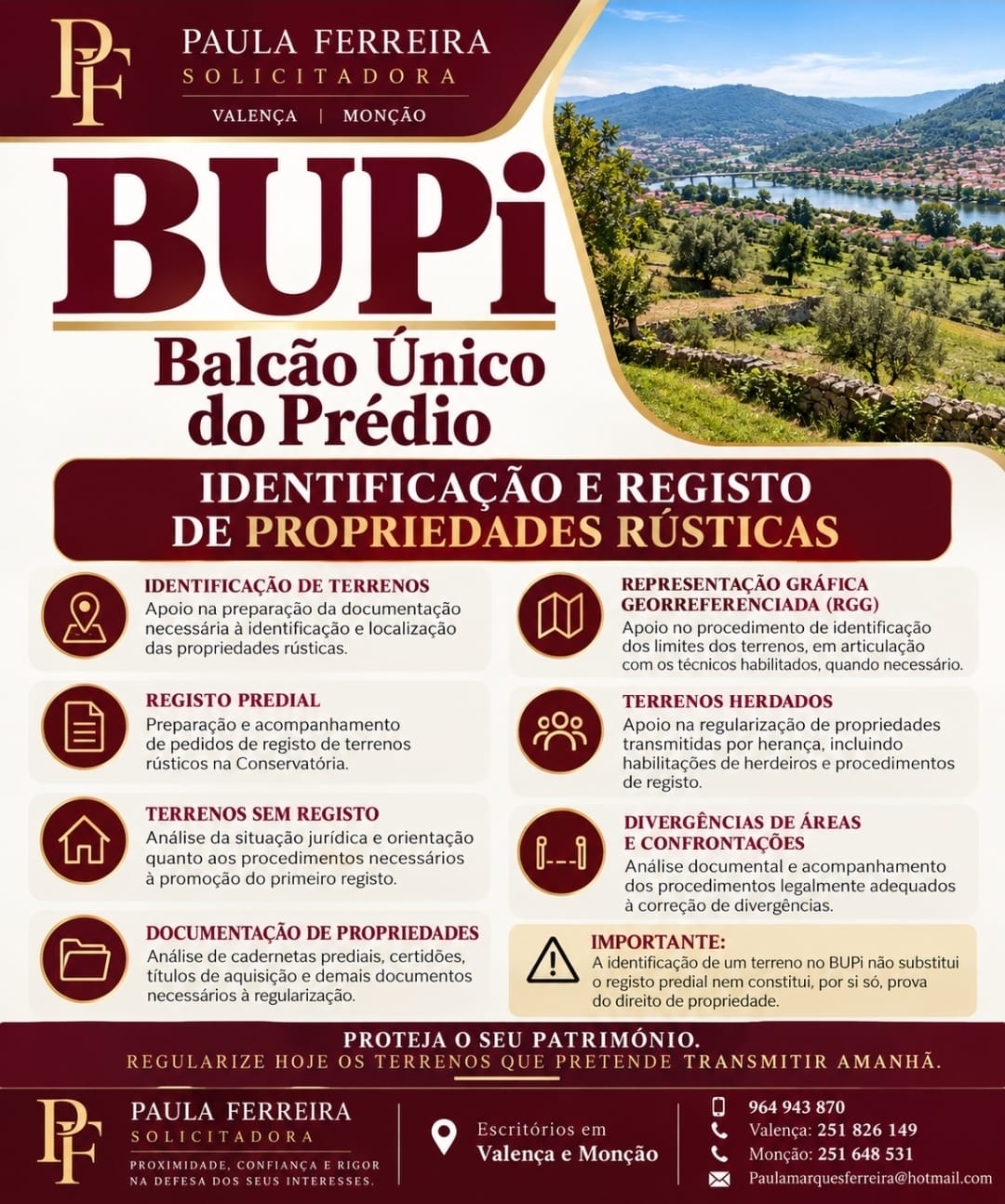 A identificação no BUPi prova que sou proprietário?