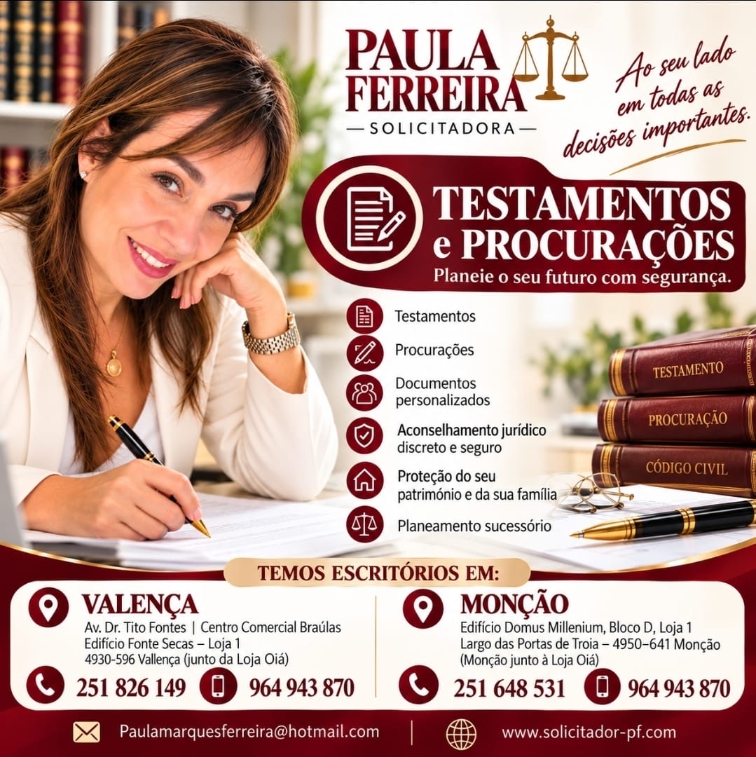 Fazem testamentos e procurações?
